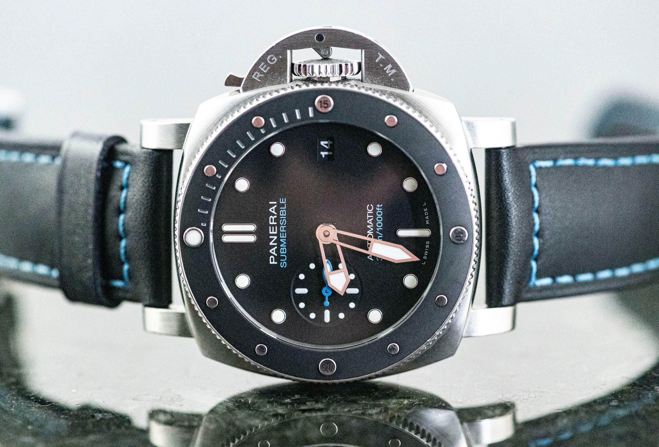 Thumbnail von Panerai Submersible PAM00683 | Full Set 2022 | Steel | Automatic </h1>