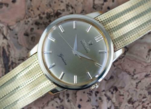  Omega Genève Dress Watch | 14702 | Automatic | Papers 1966 | orig. Goldbracelet 