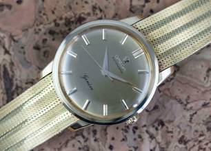 Thumbnail von Omega Genève Dress Watch | 14702 | Automatic | Papers 1966 | orig. Goldbracelet