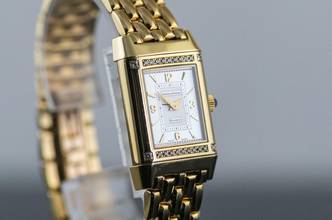 Thumbnail von Jaeger-LeCoultre Reverso Lady Joaillerie Diamond | 267.1.86 | Full Set 2001 | Yellowgold