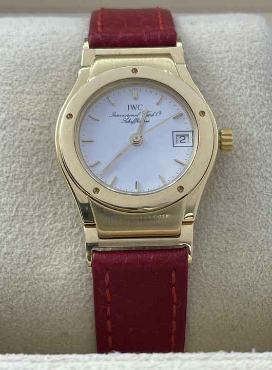  IWC Ingenieur Gold 18Kt. lady 24mm Quarz top condition </h1> 