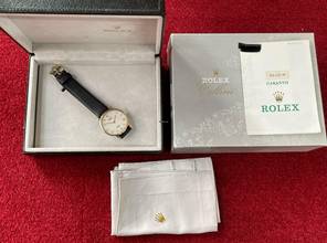 Thumbnail von Rolex Cellini Yellowgold 18Kt. nice condition with Box&papers White Computer Dial