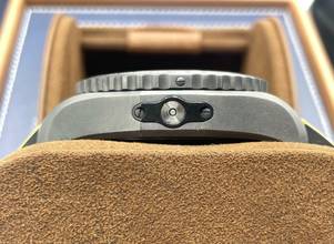 Thumbnail von Breitling Cockpit B50 Night Mission YELLOW RUBBER STRAP with Box & Papers Top condition </h1>