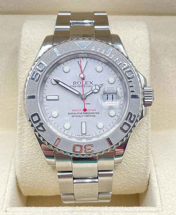  Rolex Yacht-Master 40 Platin Bezel in Top Condition 40mm 
