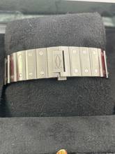 Thumbnail von Cartier Santos DARK Grey DIAL NEW UNWORN FULL SET Large Size with BOX&PAPERS 2024