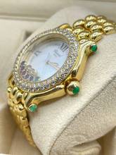 Thumbnail von Chopard Happy Sport Yellwogold 18Kt. Factory Diamonds Quartz with Papers Top Condition </h1>
