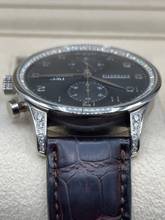 Thumbnail von IWC Portugieser Chronograph 18Kt Whitegold Rhodium Dial Factory Diamonds Setting NICE Condition