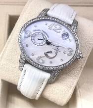 Thumbnail von Girard Perregaux Cat's Eye Whitegold Mop Dial Original Diamond Setting Automatic Top Condition </h1>