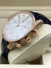 Thumbnail von IWC Portugieser Chronograph Rosegold 18Kt. TOP CONDITION factory diamonds setting