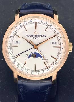  Vacheron Constantin Traditionnelle Rosegold Moonphase Mint Condition Full Set 41mm 