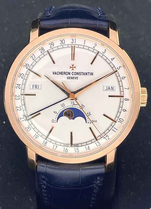  Vacheron Constantin Traditionnelle Rosegold Moonphase Mint Condition Full Set 41mm 