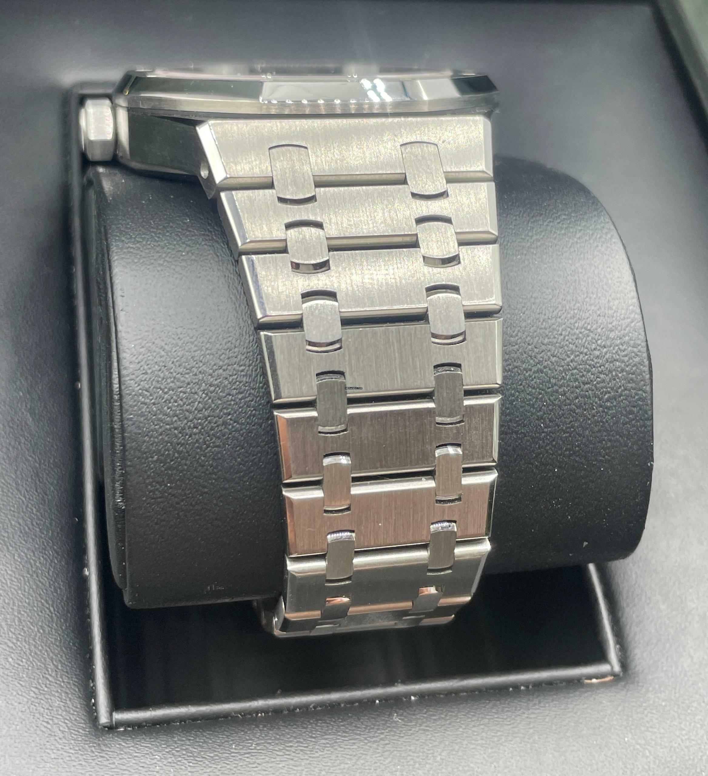 Thumbnail von Audemars Piguet Royal Oak Oak-Steel 41mm Black Dial Box&Papers NEW