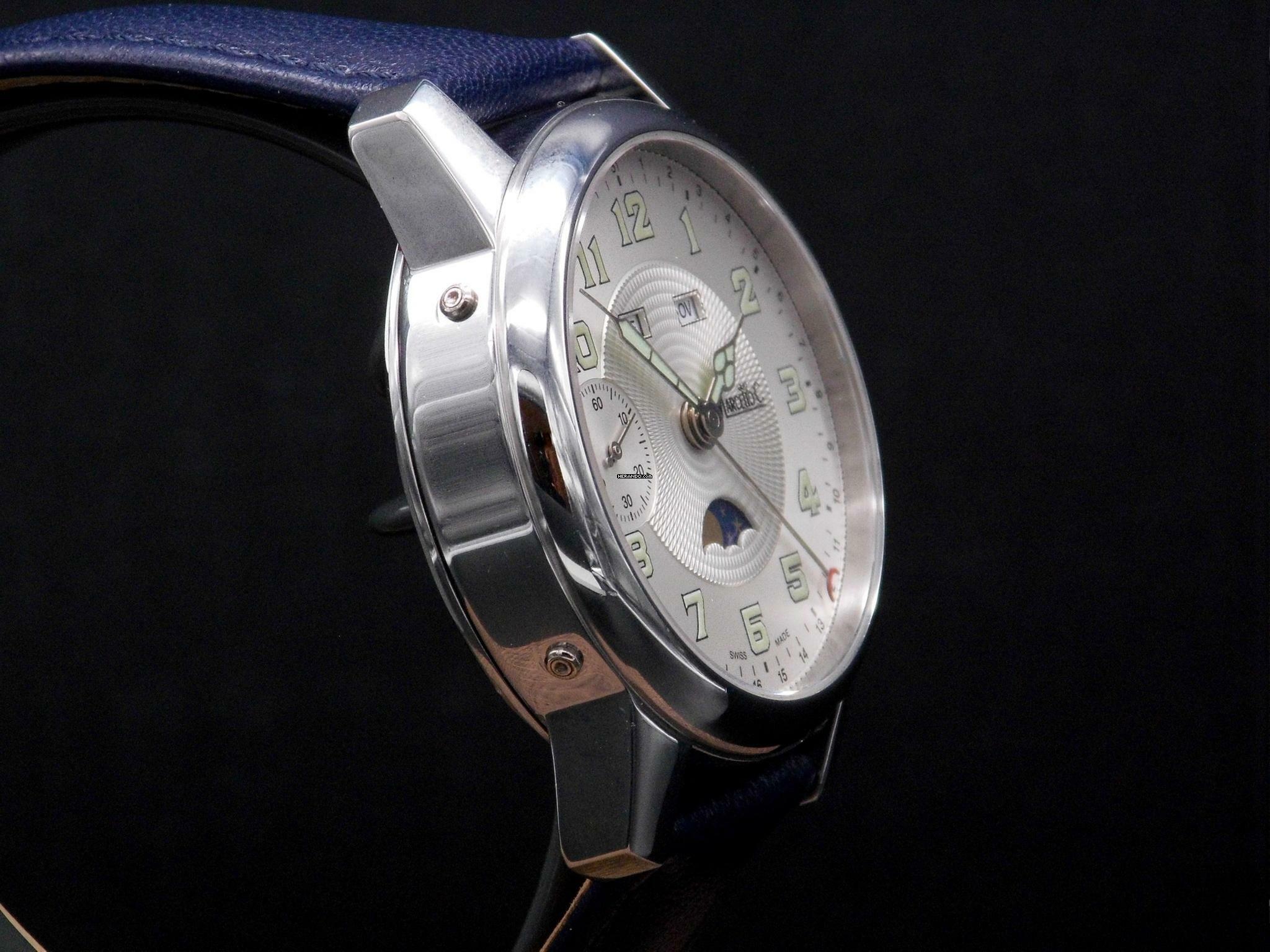 Thumbnail von Marcello C. Triple Date Mondphase Handaufzug ETA 6497 </h1>