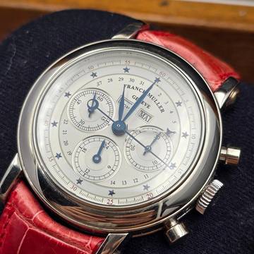 Franck Muller 7000 CC MC Master Calendar Chronograph Weißgold limitiert