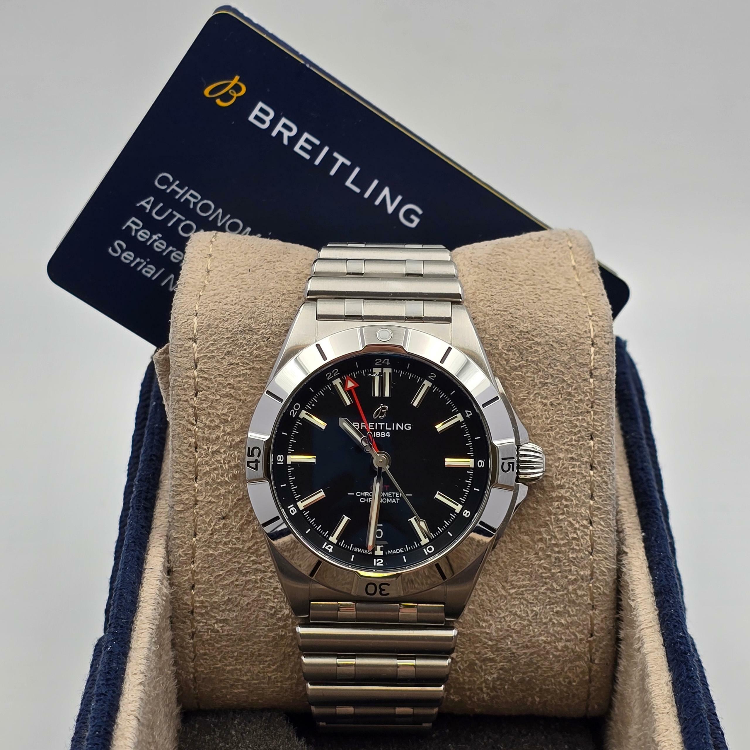  Breitling Chronomat GMT A32398101B1A1 </h1> 