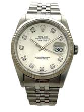 Thumbnail von Rolex Datejust 36 Oyster Perpetual Datejust Diamond Dial Referenz 16234