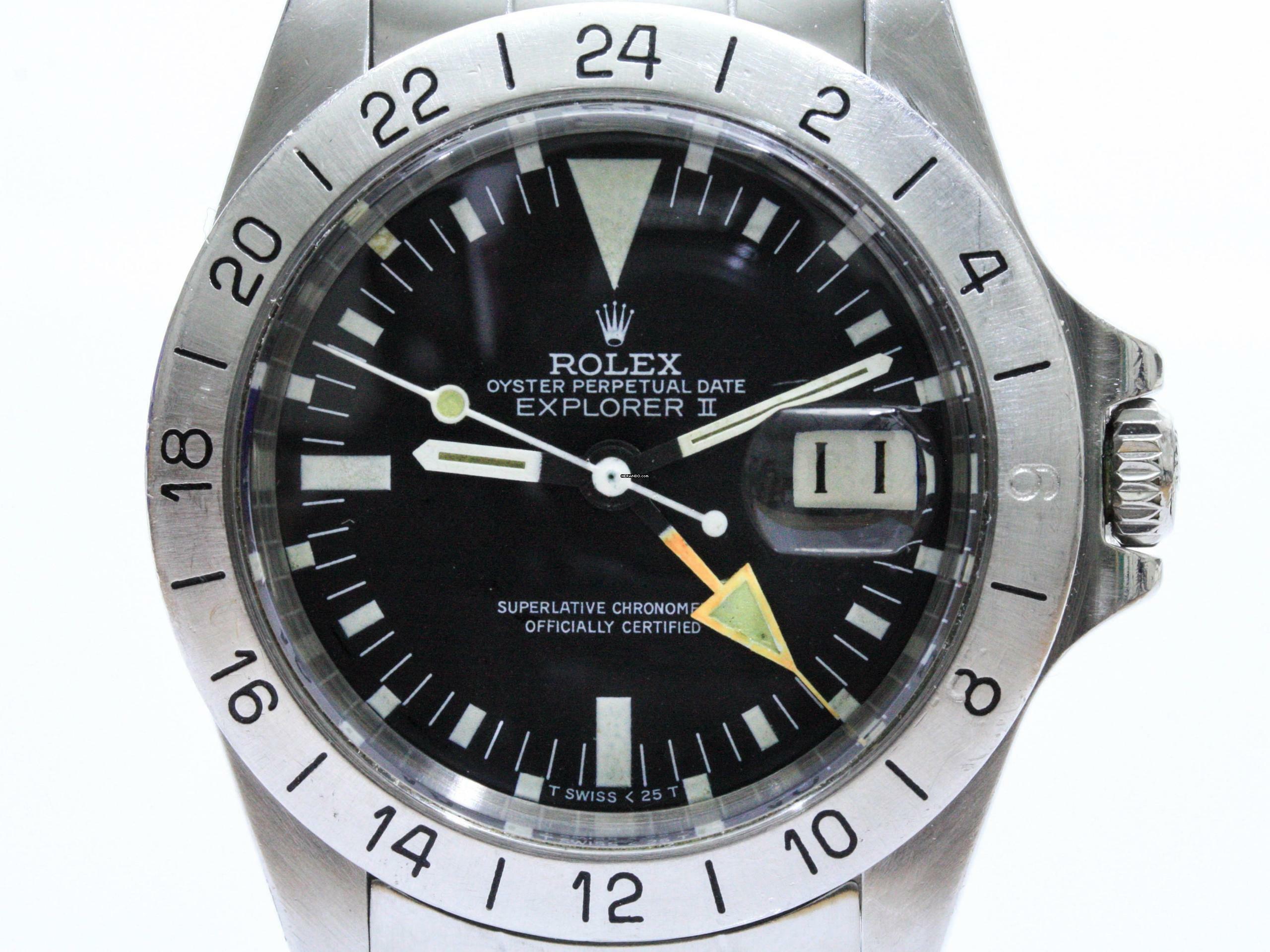 Thumbnail von Rolex Explorer II Orange Hand Referenz 1655 </h1>