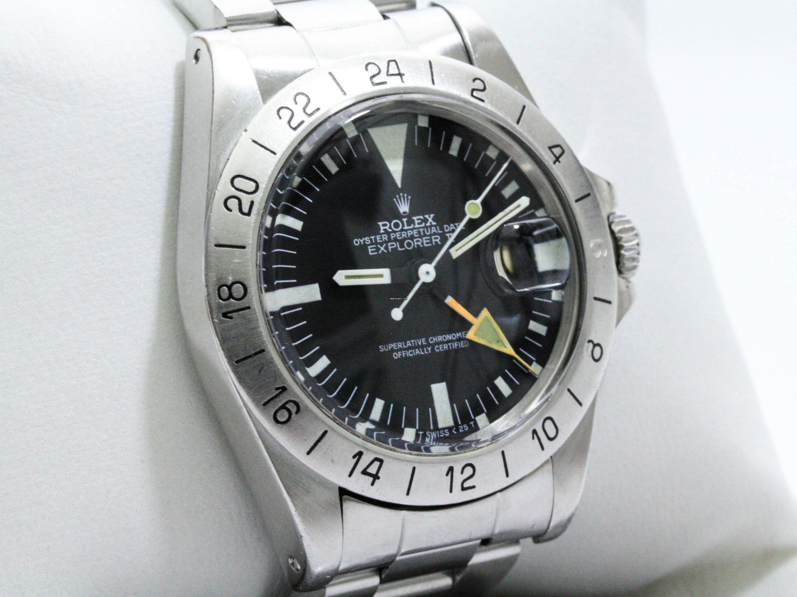 Thumbnail von Rolex Explorer II Orange Hand Referenz 1655 </h1>