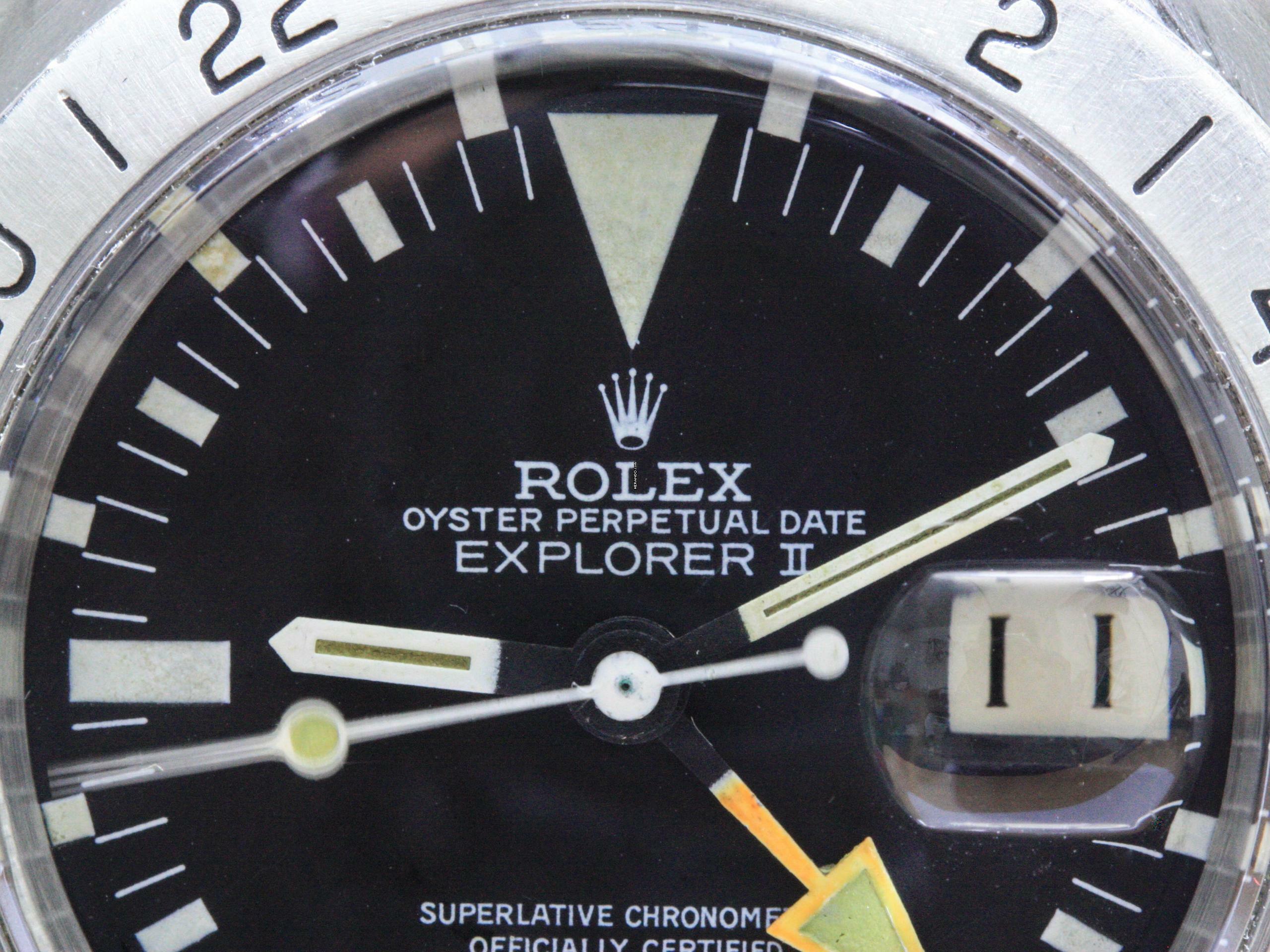 Thumbnail von Rolex Explorer II Orange Hand Referenz 1655 </h1>