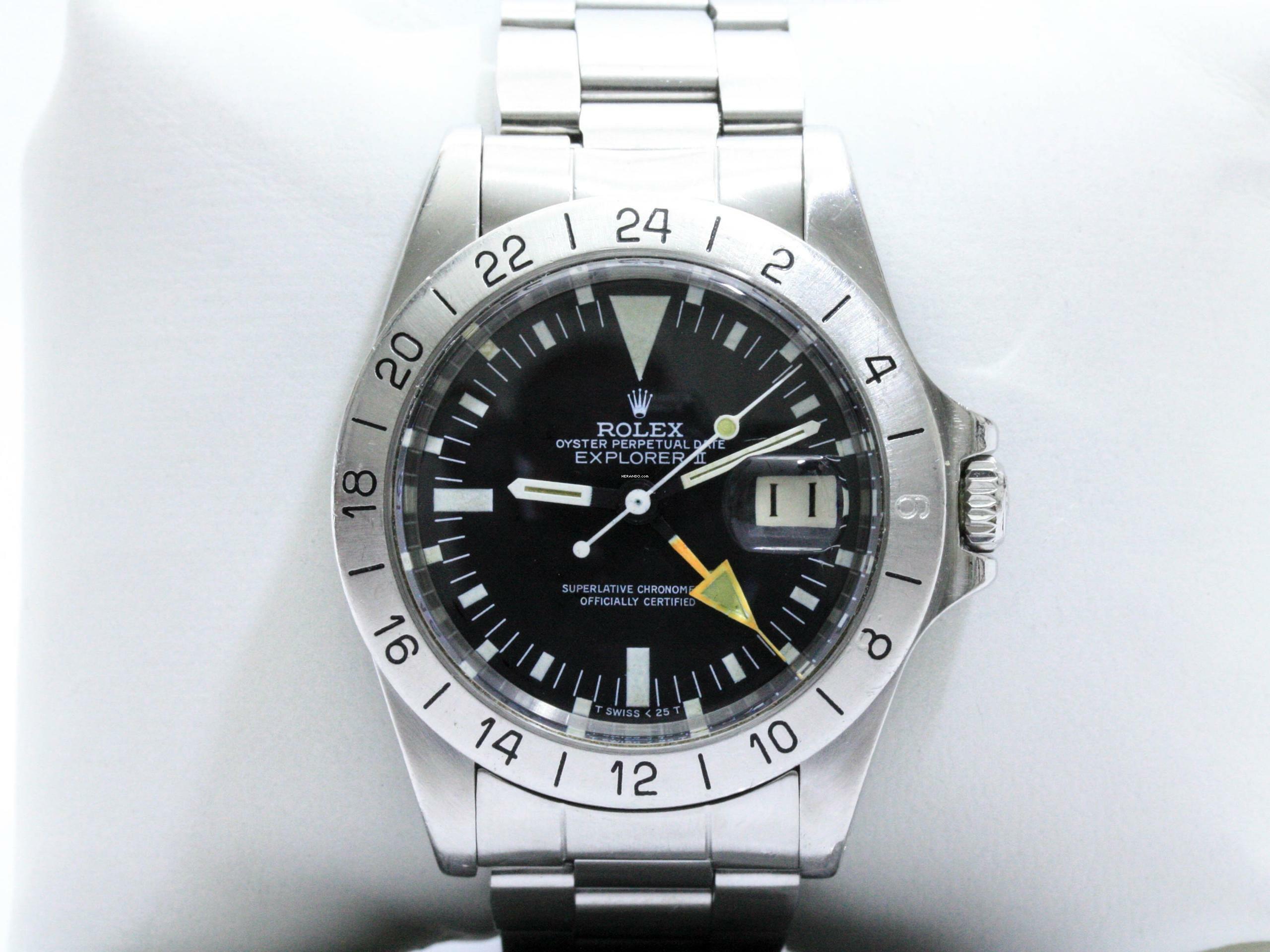 Thumbnail von Rolex Explorer II Orange Hand Referenz 1655 </h1>