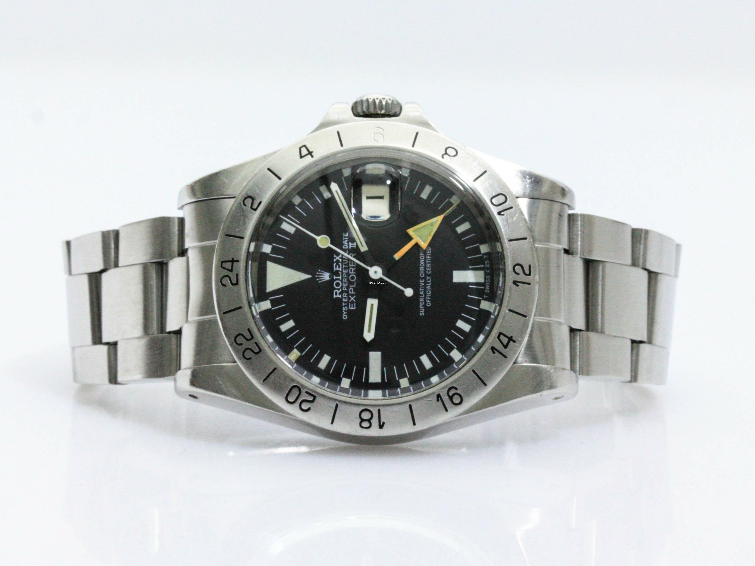 Thumbnail von Rolex Explorer II Orange Hand Referenz 1655 </h1>