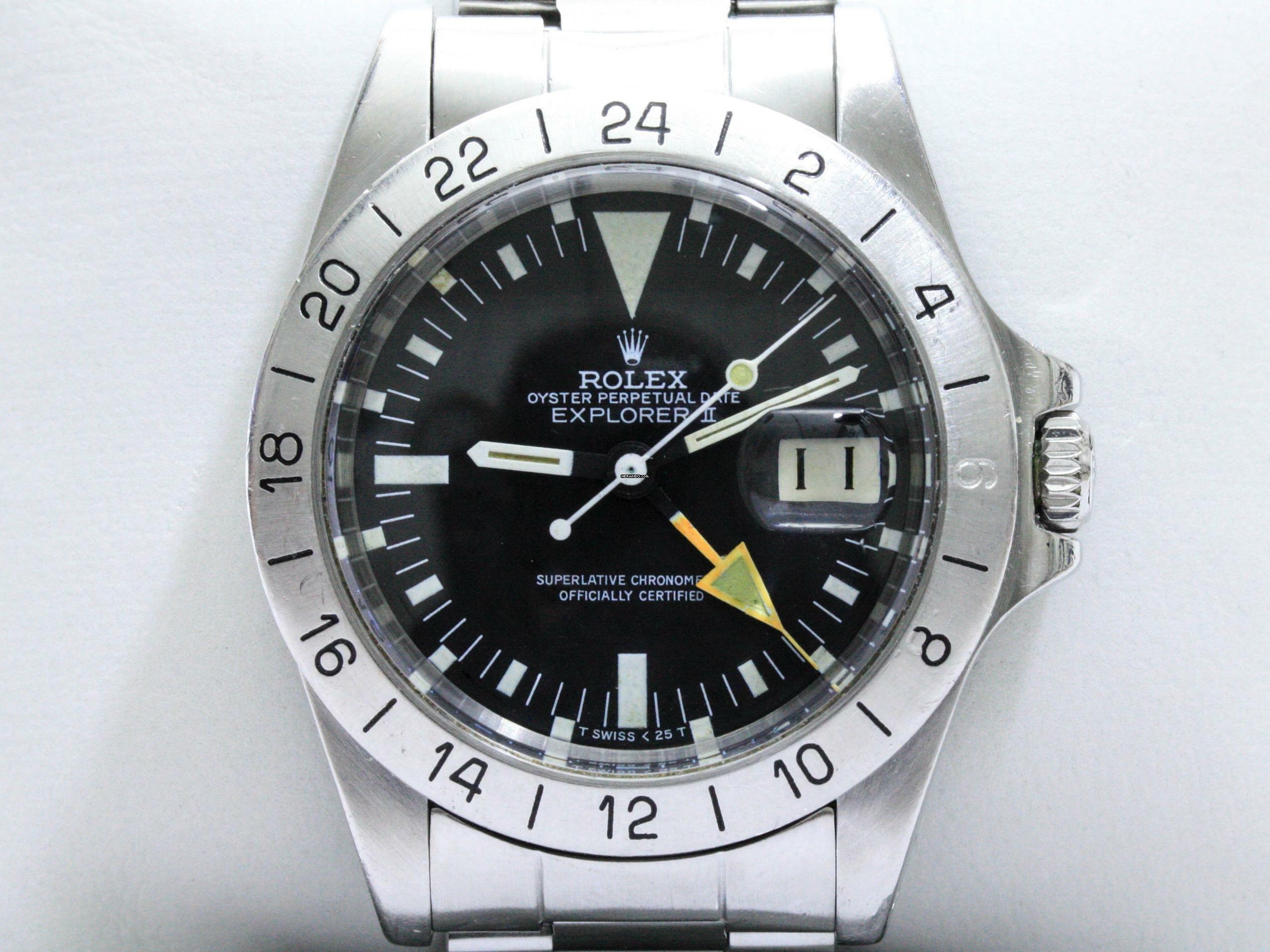 Thumbnail von Rolex Explorer II Orange Hand Referenz 1655 </h1>