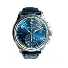 Thumbnail von Patek Philippe Annual Calendar Chronograph blue Dial