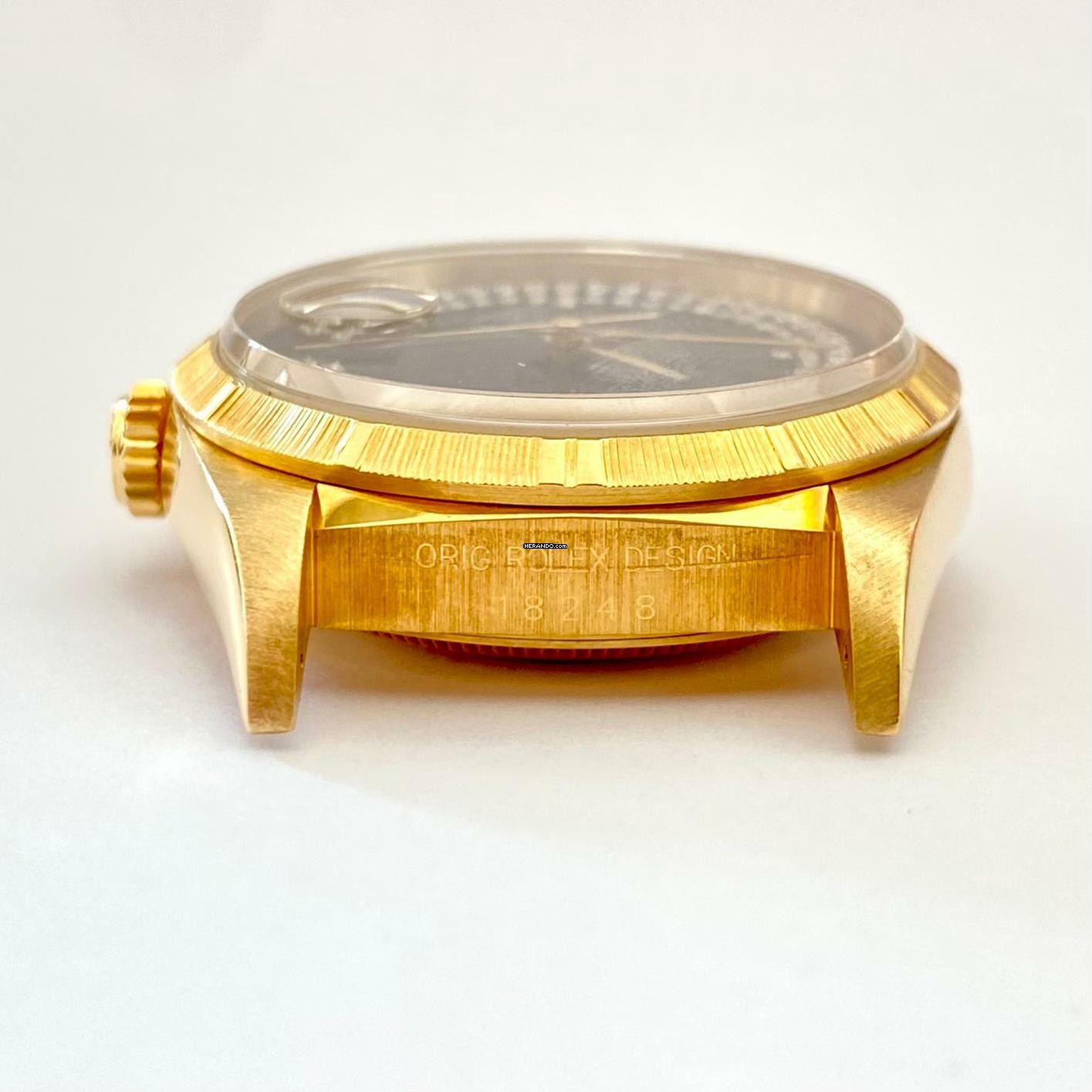 Thumbnail von Rolex Day-Date 36 Borke String Diamond-Dial