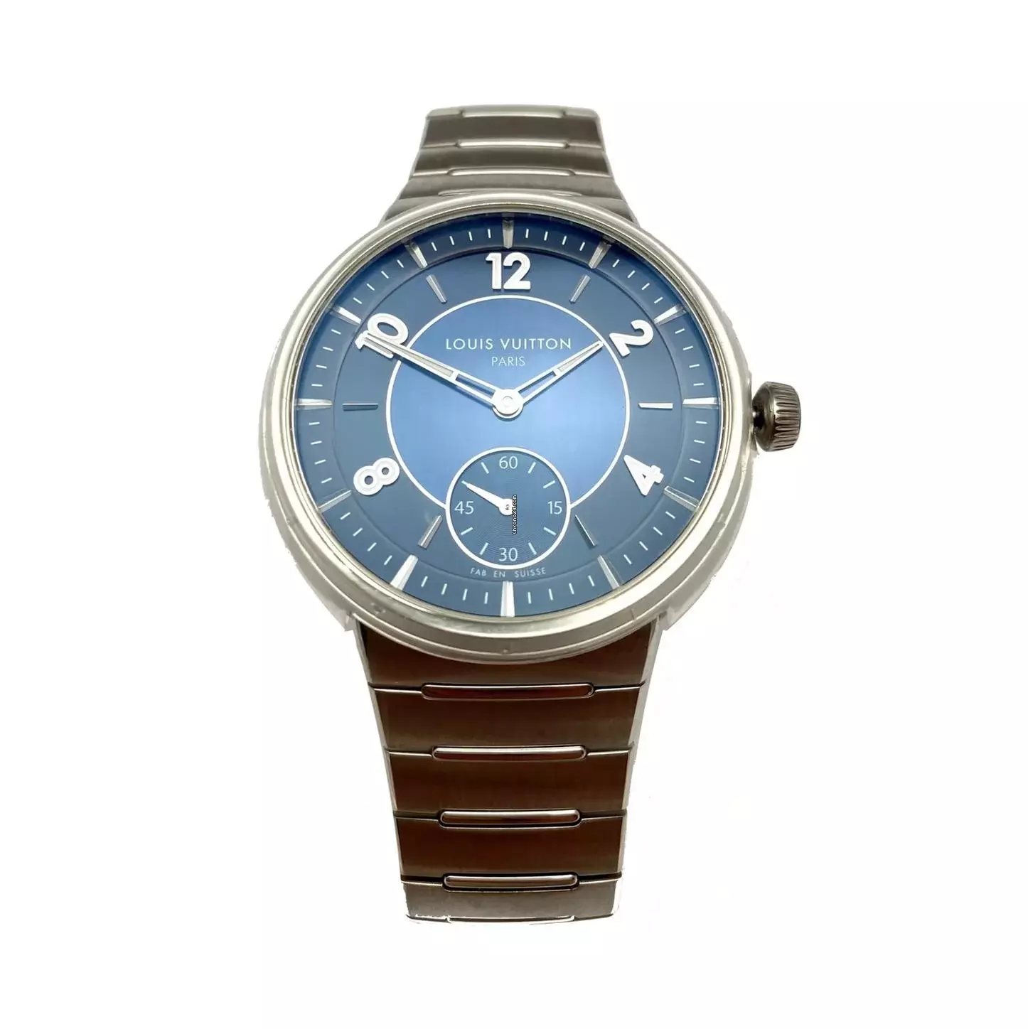 Louis Vuitton Tambour Blue Calibre LFT023 </h1>