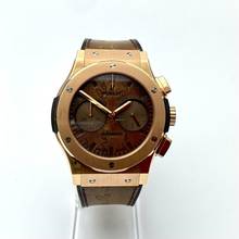 Thumbnail von Hublot Classic Fusion Chronograph Berluti Scritto King Gold Classic </h1>