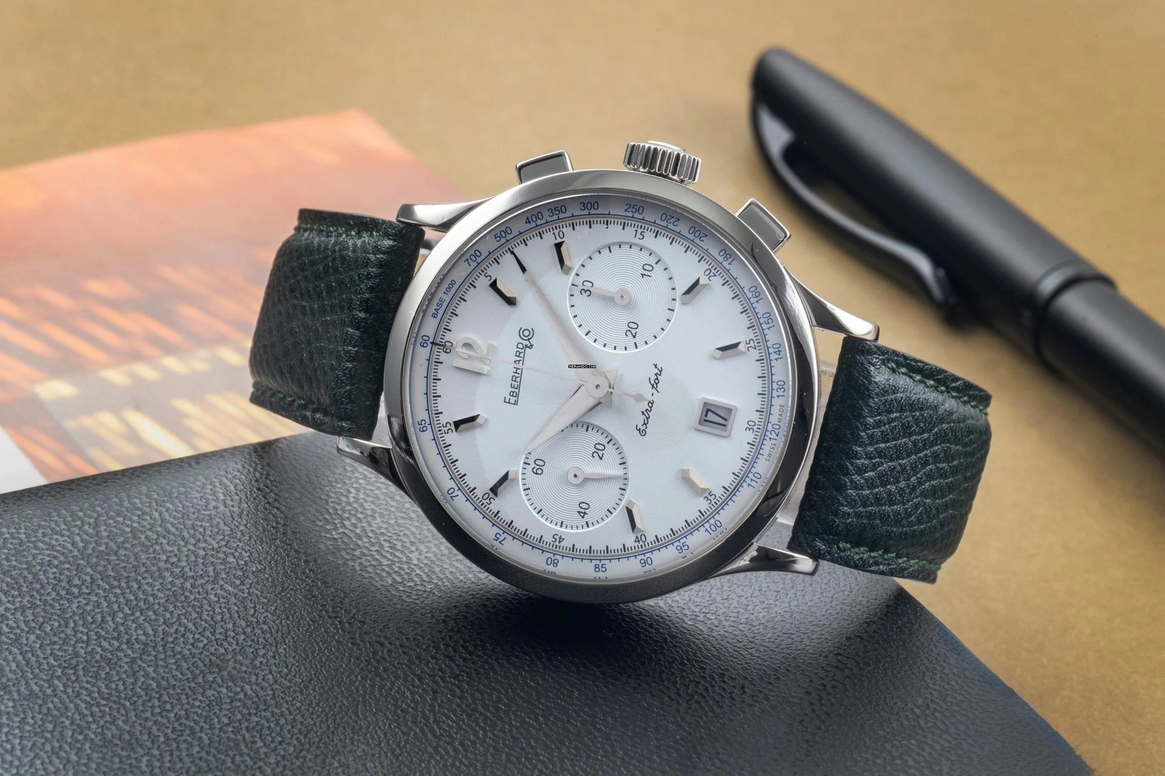 Thumbnail von Eberhard & Co. Extra-Fort Chronograph Stahl Automatik Herrenuhr Ref. 31952