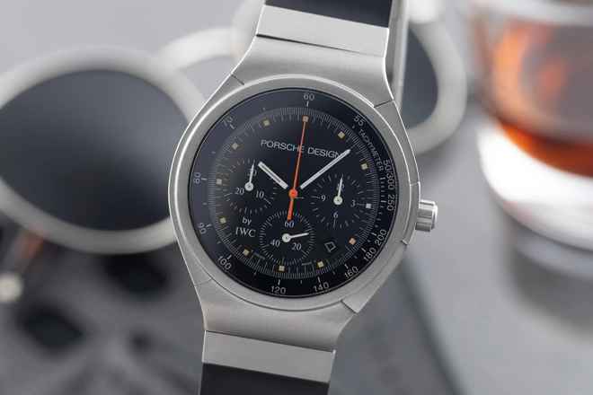  IWC Porsche Design Titan Quarz Herrenuhr Ref. IW373801 Klassiker  