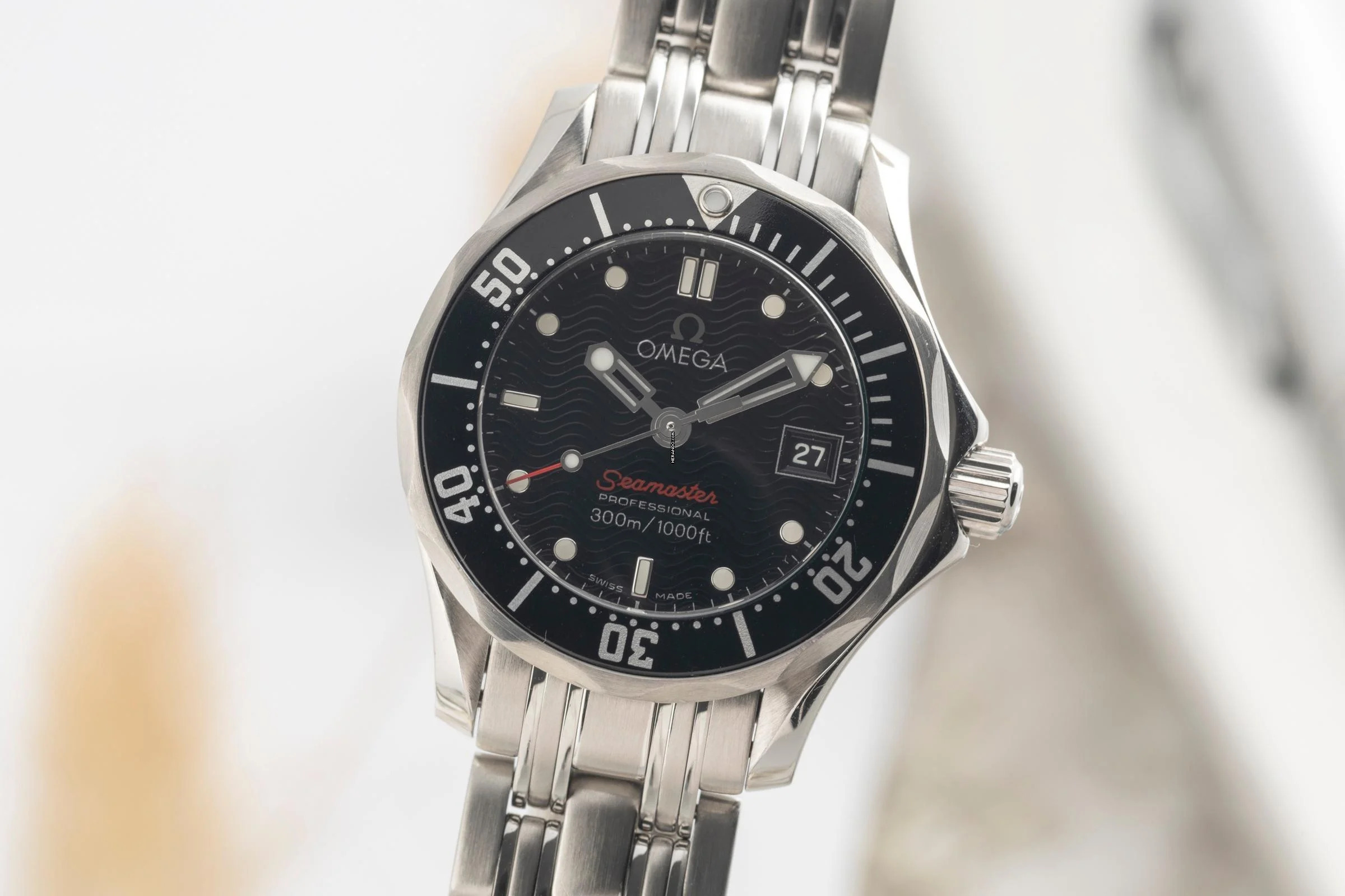  Omega Seamaster Diver 300 M Stahl Damenuhr Ref. 212.30.28.61.01.001 