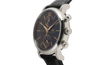 Thumbnail von IWC Portofino Chronograph Edelstahl Automatik Herrenuhr Ref. IW391404