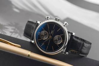 Thumbnail von IWC Portofino Chronograph Edelstahl Automatik Herrenuhr Ref. IW391404