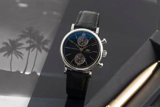 Thumbnail von IWC Portofino Chronograph Edelstahl Automatik Herrenuhr Ref. IW391404