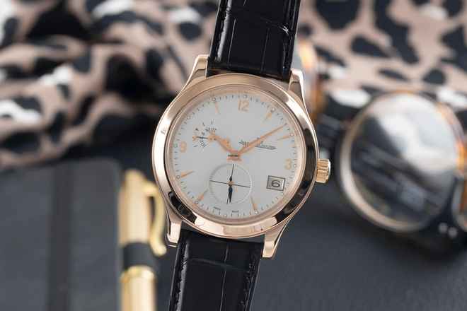  Jaeger-LeCoultre Master Hometime Control Hometime 18K Gold Automatik Ref. 147.2.05.S  