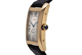 Thumbnail von Cartier Tank Américaine 18k (0,750) Gold Quarz Unisex Ref. W2600351