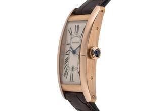 Thumbnail von Cartier Tank Américaine 18k (0,750) Gold Automatik Herrenuhr Ref. W2609156