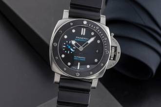 Thumbnail von Panerai Submersible Edelstahl Automatik Herrenuhr Ref. PAM01683