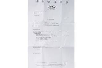 Thumbnail von Cartier Santos Dumont Black Lacquer Handaufzug Herrenuhr Ref. WSSA0046 B&P 2024