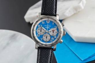 Thumbnail von Chopard Mille Miglia Chronograph Titan Automatik Herrenuhr Ref. 16/8915/103 B&P