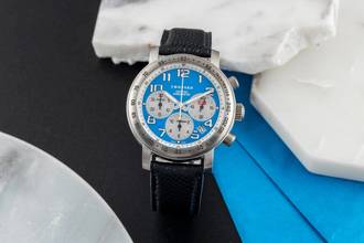 Thumbnail von Chopard Mille Miglia Chronograph Titan Automatik Herrenuhr Ref. 16/8915/103 B&P