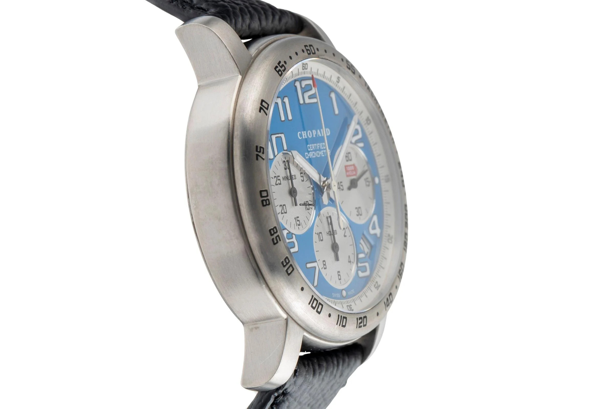 Thumbnail von Chopard Mille Miglia Chronograph Titan Automatik Herrenuhr Ref. 16/8915/103 B&P