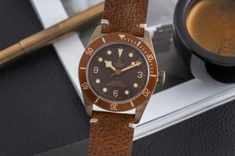 Thumbnail von Tudor Black Bay Bronze Automatik Herrenuhr Ref. 79250BM-0001 Papiere 2017