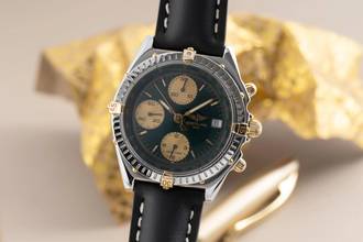 Thumbnail von Breitling Chronomat Chronograph Stahl / vergoldet Automatik Ref. B13048 B&P