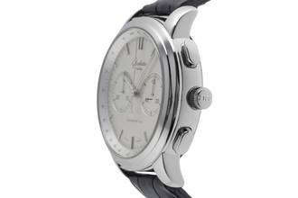 Thumbnail von Glashütte Original Senator Chronograph XL Stahl Automatik Herrenuhr Ref. 39-34-21-42-04