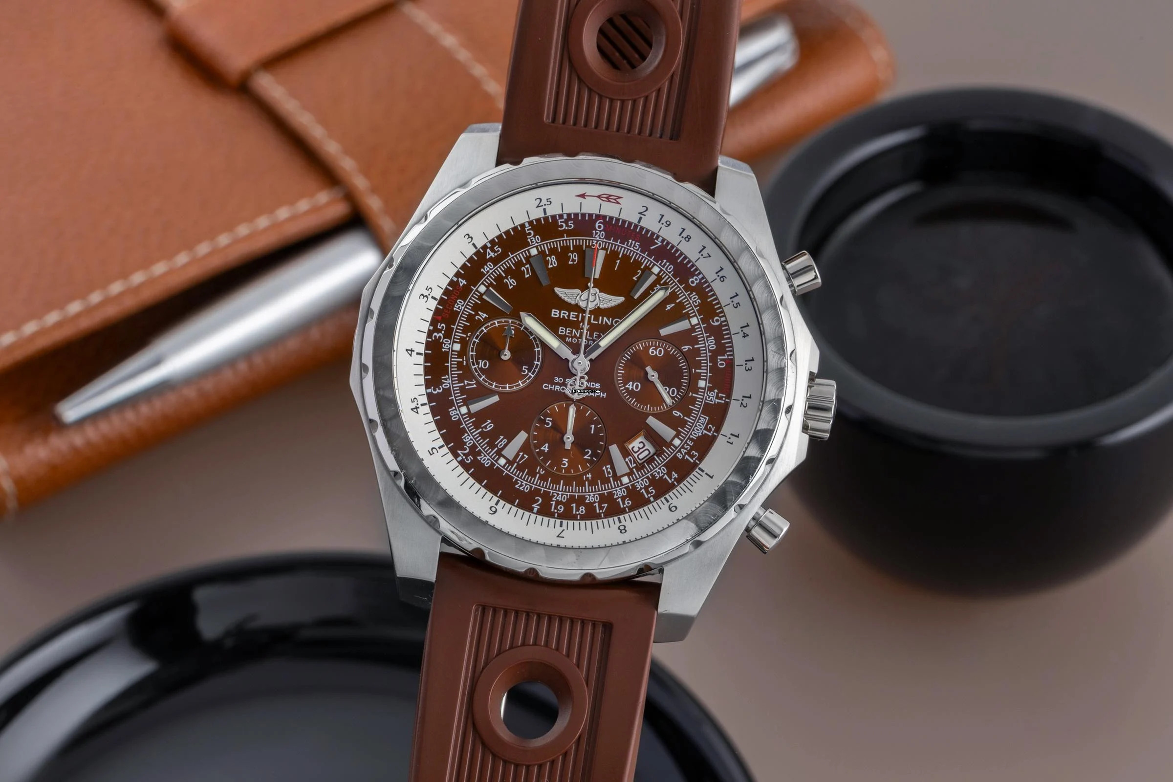 Breitling Bentley Motors T Chronograph Automatik Herrenuhr A25363 B&P 2008