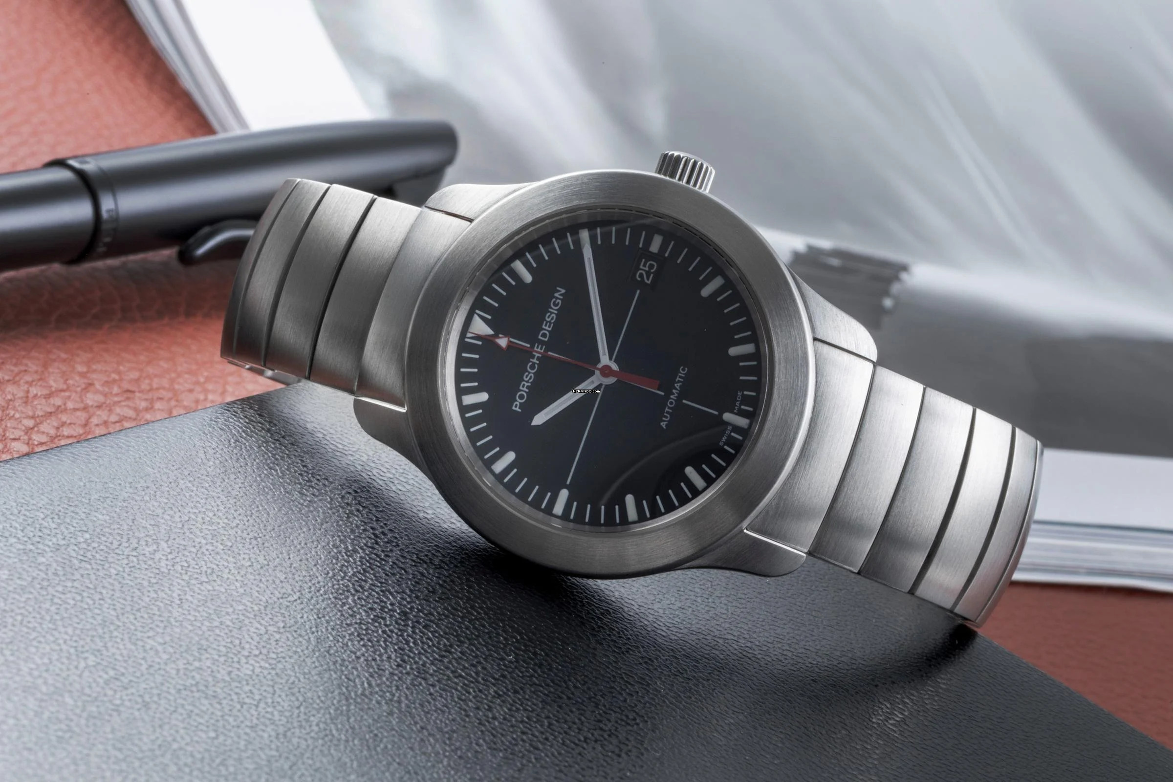 Thumbnail von Porsche Design by Eterna Edelstahl Automatik Herrenuhr Ref. 6602.41