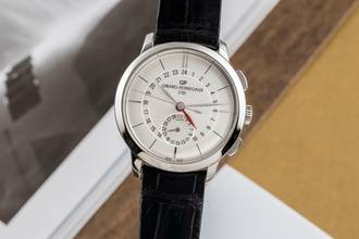 Thumbnail von Girard Perregaux 1966 Dual Time Automatik Stahl Ref. 49544-11-132-BB60